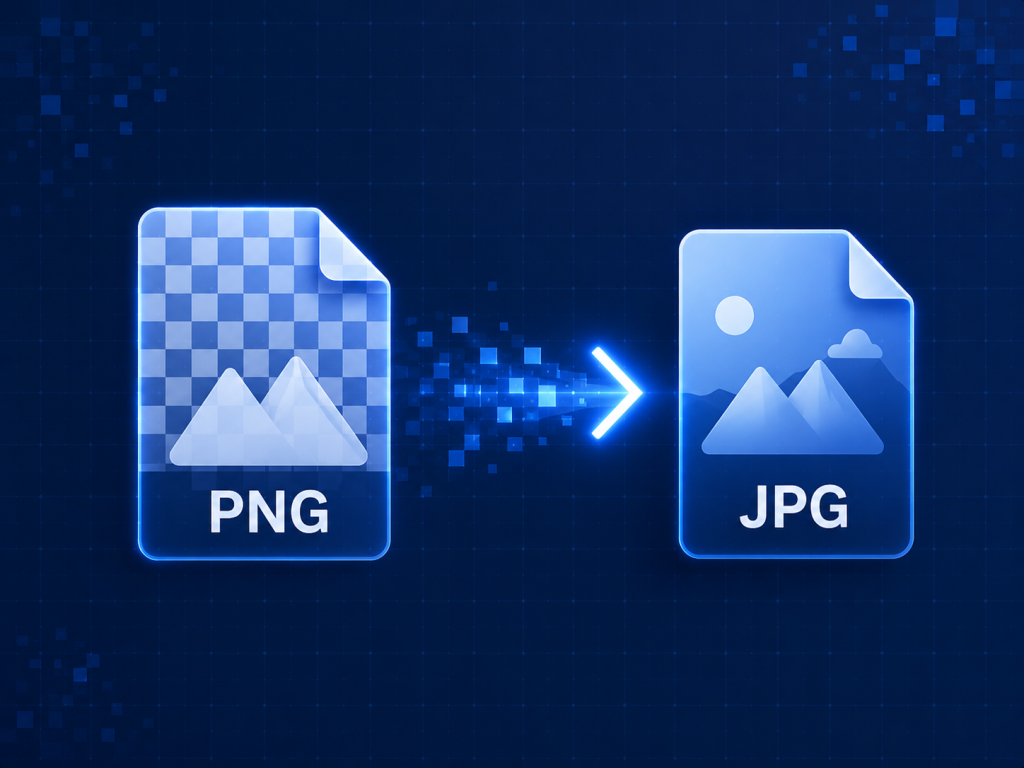 PNG to JPG image conversion tool by PixelSmithery